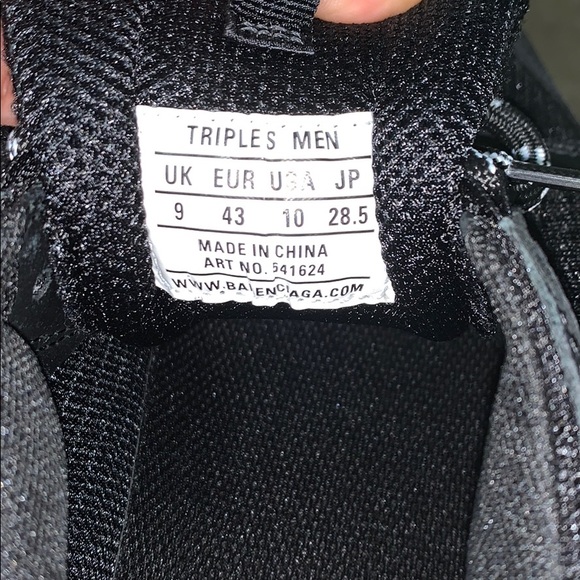 Balenciaga Triple S size 43/10M - Picture 4 of 5